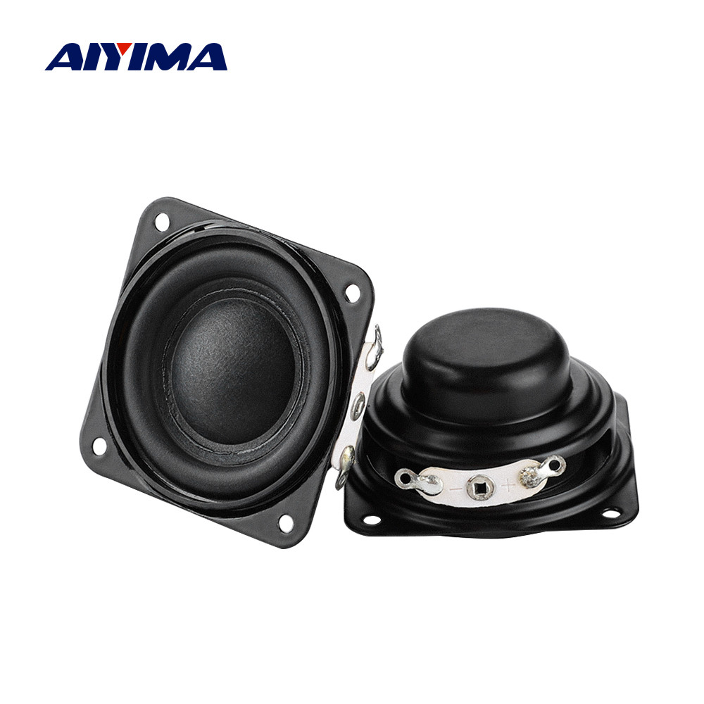 Aiyima 1.5 Inch 4 Ohm 5/10W Portable Speaker 40Mm Full Range Long Stroke Bass Stereo Ultra-Thin