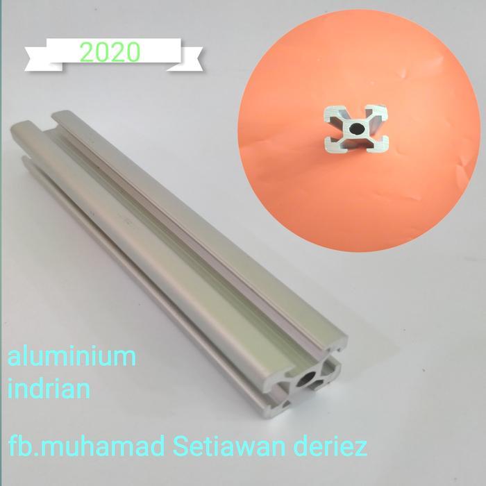 ALUMINIUM PROFIL TSLOT 2020 (HARGA PER 1CM) PROMO TERMURAH