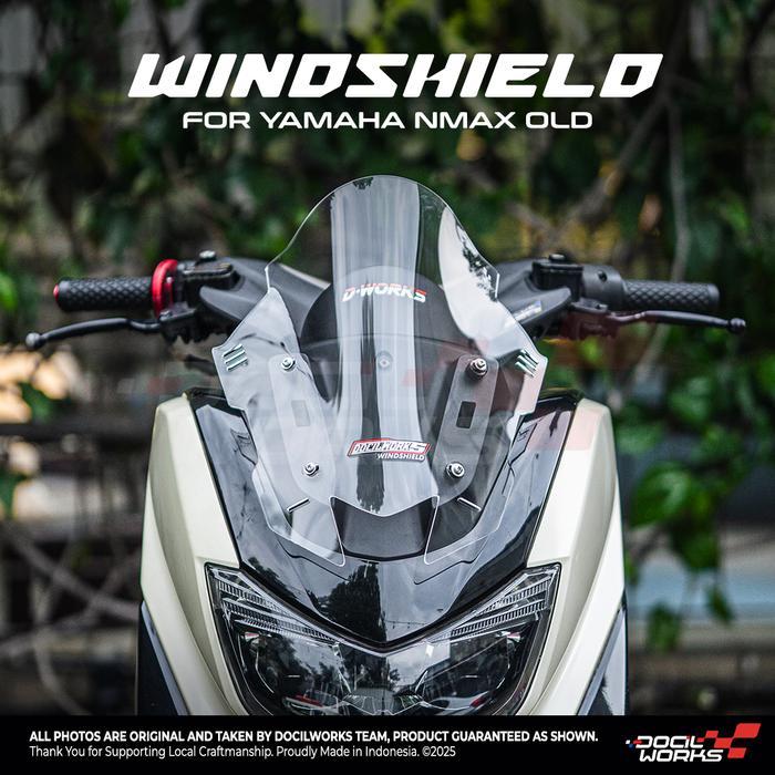 NEW!! DOCILWORKS - VISOR WINDSHIELD NMAX V6 & V7