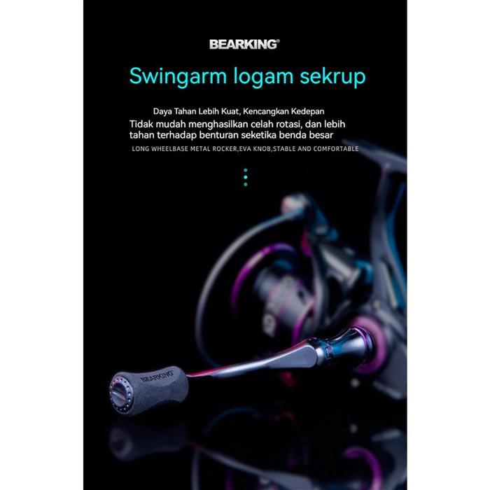 Reel Spinning KD Series Fishing Reel Gear Ratio 4.7:1 /Speed Reel Pancing Metal Body Alat Untuk