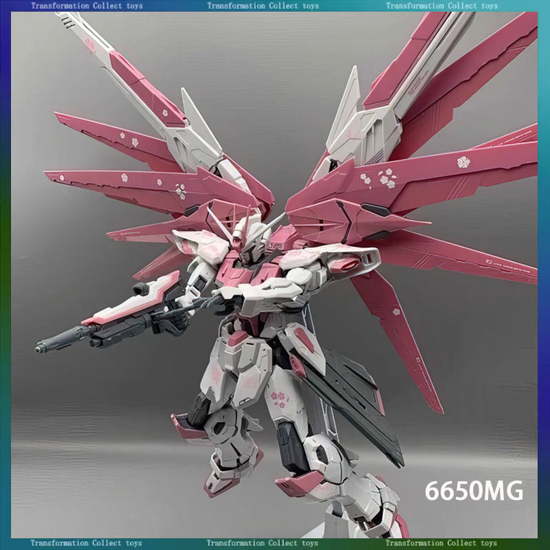 MG 1/100 DABAN 6650 Cherry Red Freedom 2.0 ZGMF-X10A Assembly Model Kit Action Figure Robot Model
