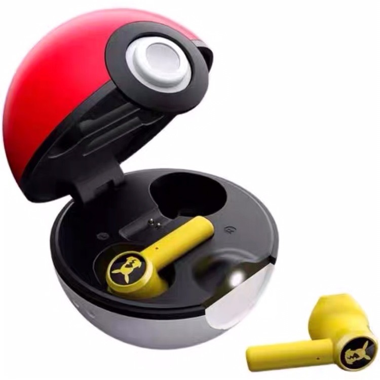 Razer Pokemon Pikachu True Wireless Bluetooth Earphones Tws Sport Noise Reduction Headphones Touch