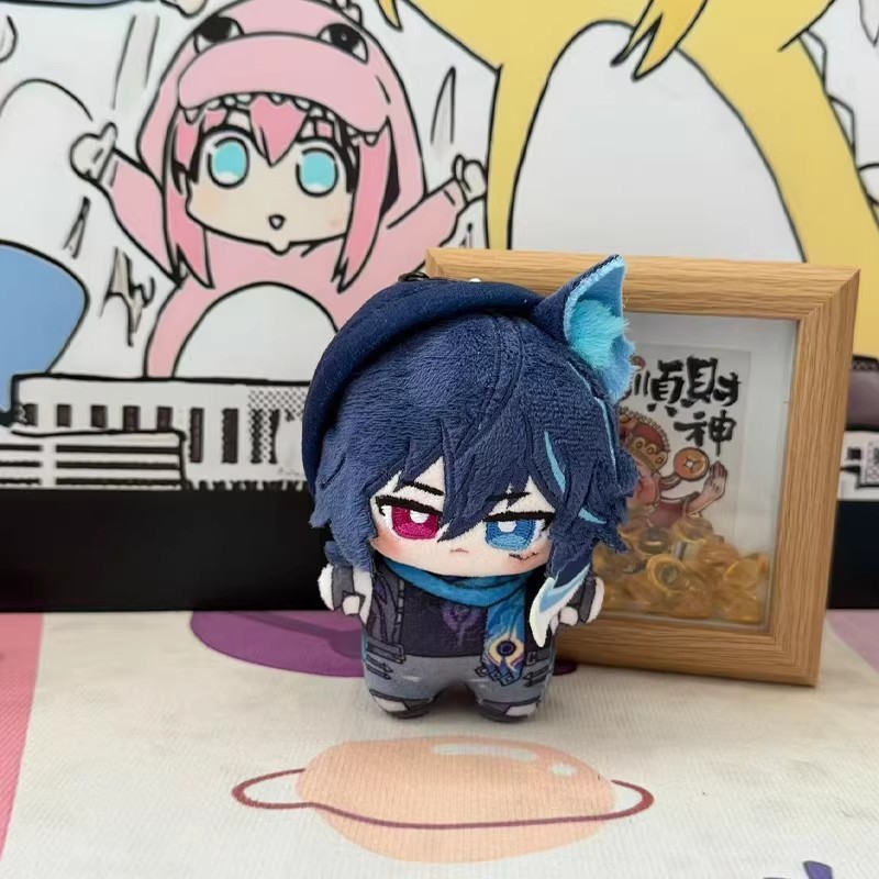 Genshin Impact Ororon Plush Doll Gift Pendant Anime Mini Chasca Zhongli Stuffed Toy Pendant Dolls