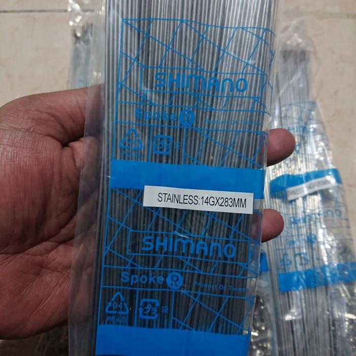 Hebatsprot- Spoke Ruji Jari Jari Sepeda Fixie Roadbike 700C Stainless Shimano