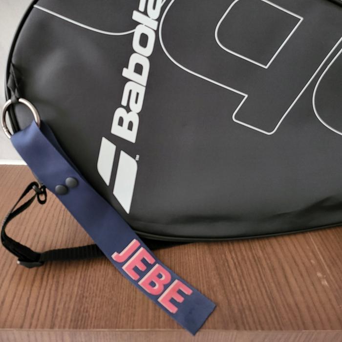 Meiga - Tag Me Custom Name Tag For Tennis Tag And Luggage (Koper)