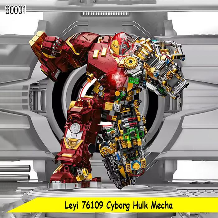 LEYI 76109 CYBORG HULK MECHA ROBOT BLOCK BRICK MAINAN BALOK BLOK BRICK