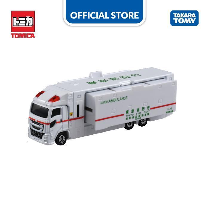 TOMICA LONG #144 ISUZU GIGA SUPER AMBULANCE