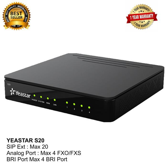 BERKUALITAS IP PBX YEASTAR S20