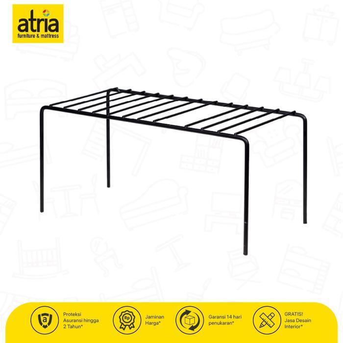 Rak multifungsi helper shelf Black ATRIA