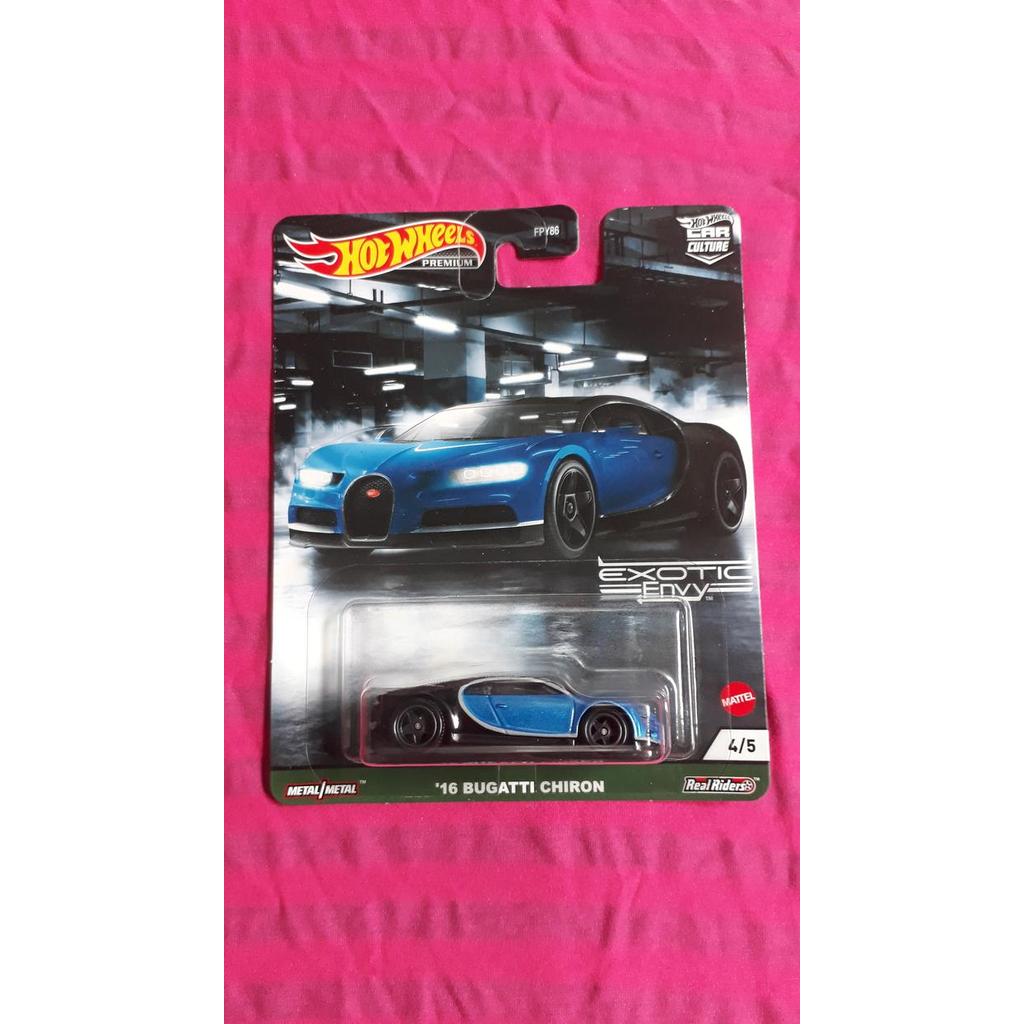 HOT WHEELS EXOTIC ENVY 16 BUGATTI CHIRON