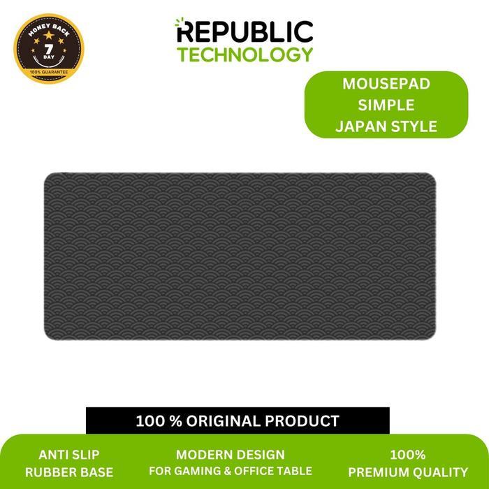 Republic Technology Deskmat Gaming Mousepad Simple Japan Style