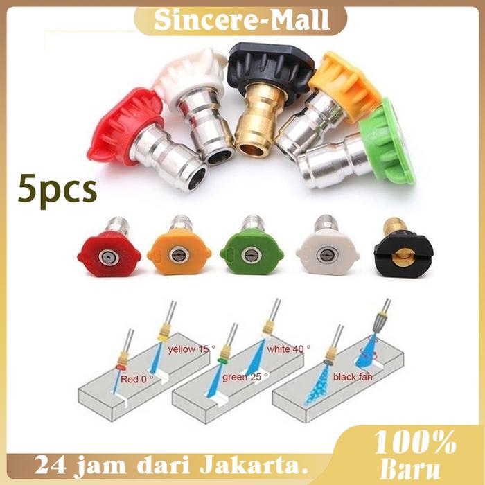 Nozzle Tip Spray Nozzle Tip Quick Connect Pressure Washer Spray Nozzle