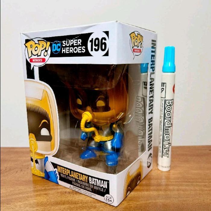 MAINAN ACTION FIGURE FUNKO POP 196 BATMAN INTERPLANETARY BATMAN DC SUPER HEROES FUNKO POP FUNKO POP