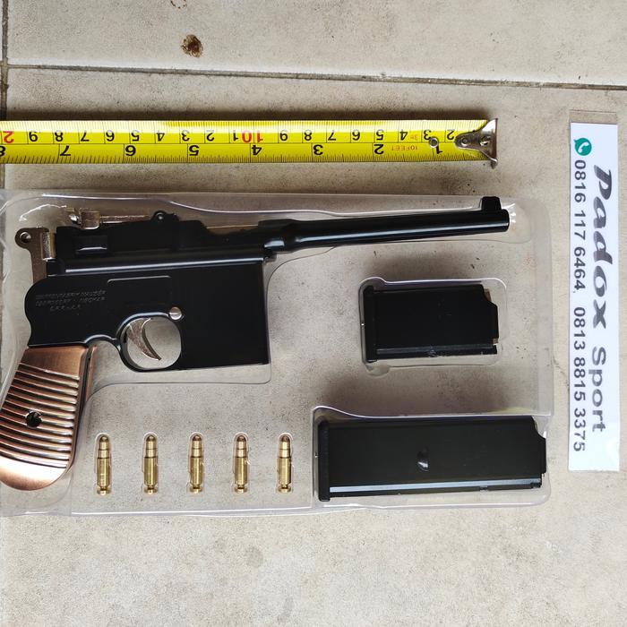 padok pistol miniatur mauser C96 PD 2 pistol jadul perang dunia 2