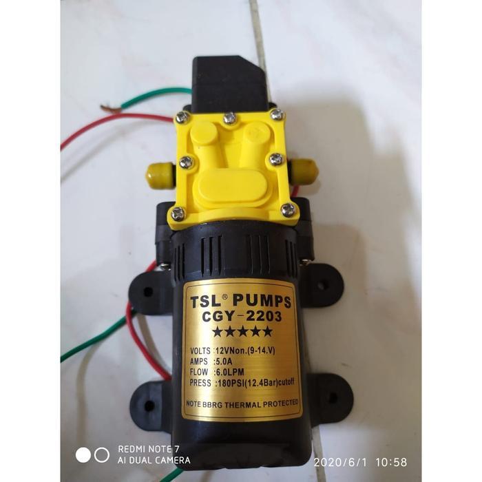 Dinamo Sprayer Pompa Elektrik DC Waterpump Steam Mini TSL PUMPS