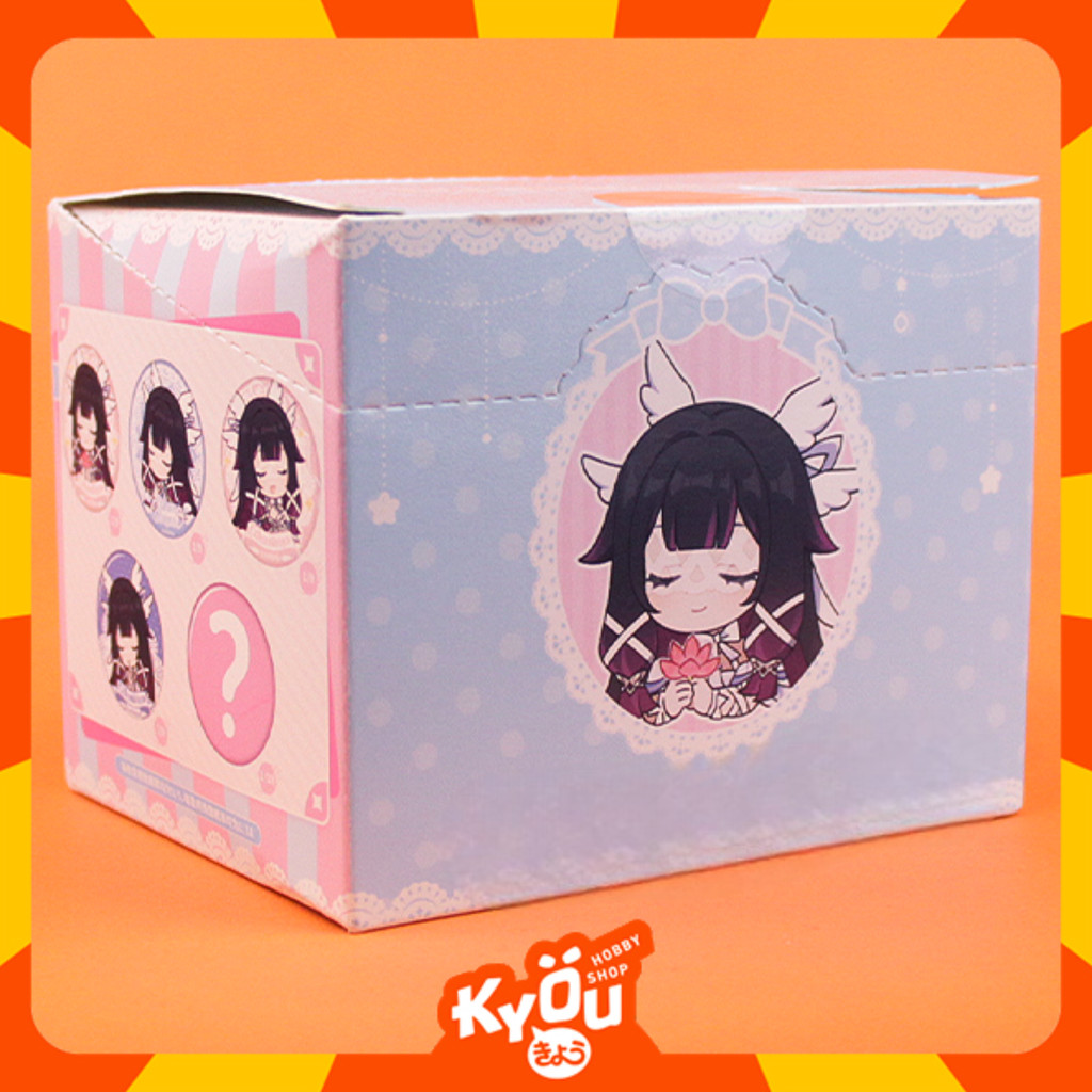 [Set of 9] Genshin Impact Columbina Blessing of the Welkin Moon Series Can Badge Blind Box (5,8cm)