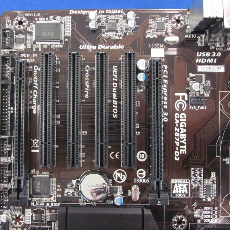 Gigabyte GA-Z87P-D3 Motherboard LGA1150 Intel Z87 DDR3 ATX