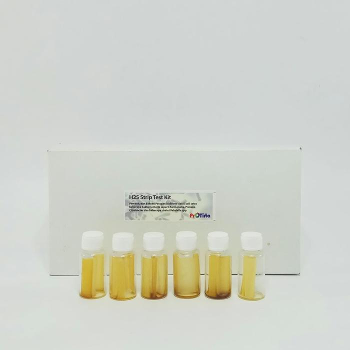 Pto Water Test Kit 5O Test Per Pack Bakteri Patogen. Methode H2S - 50 Test Per Pack