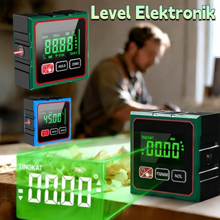Level Elektronik / Portabel Pengukuran Presisi Laser Level Bangunan Waterpass / Laser Pasang Keramik