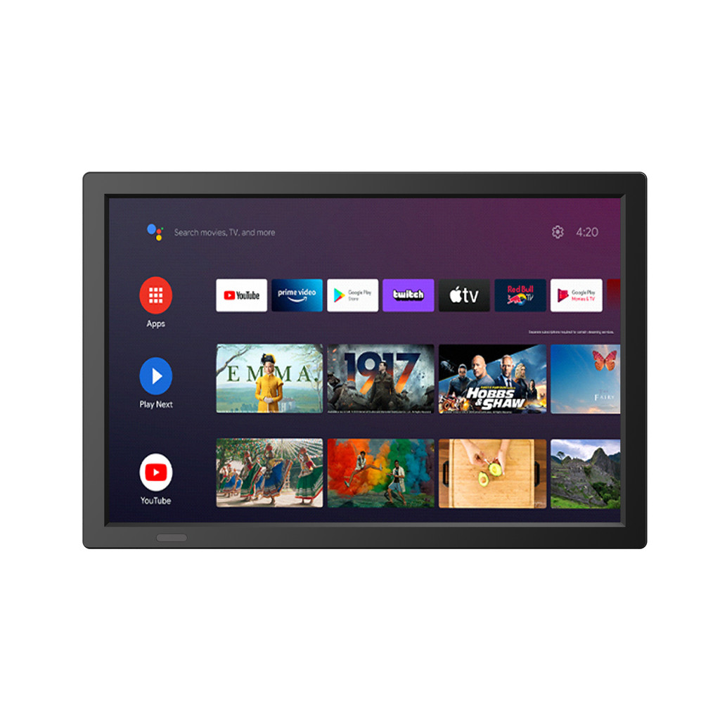 Portable Google Android Smart TV: WiFi Digital TV with DVB-T2 ATSC ISDB, FM Radio & Media Player for