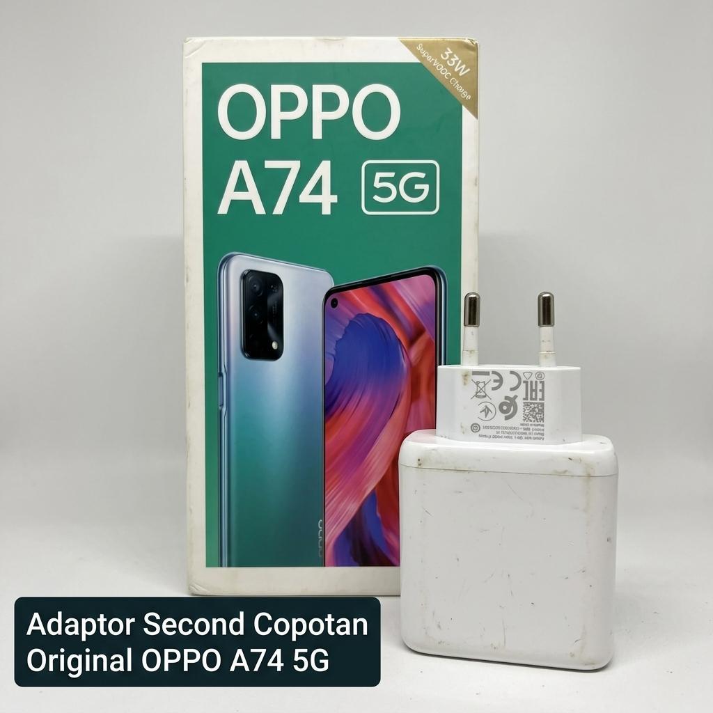 Batok Charger OPPO VCA7JDEH Original Second SuperVOOC 65W Fast Charging 10V 6.5A Cocok OPPO A74 5G