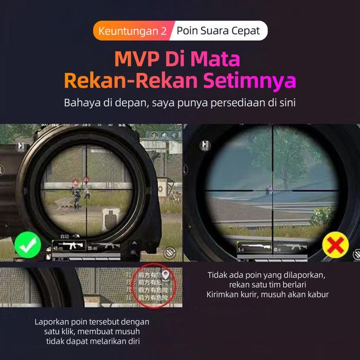 Zirayaa Keyboard Mini Bercahaya Satu Tangan, Keyboard Gaming, Cocok Untuk Komputer Dan Game Mobile,
