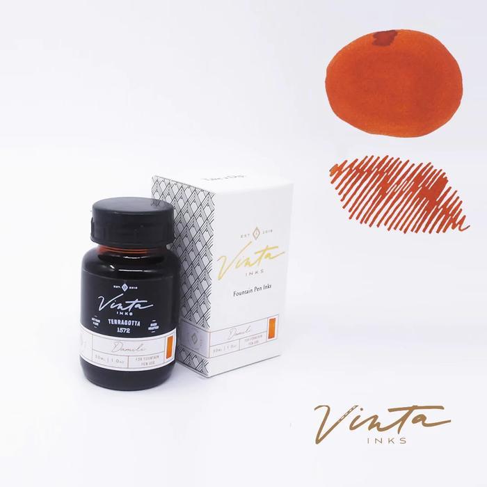 Ready Vinta Fountain Pen & Drawing Ink 30Ml (1) / Tinta Fountain Pen