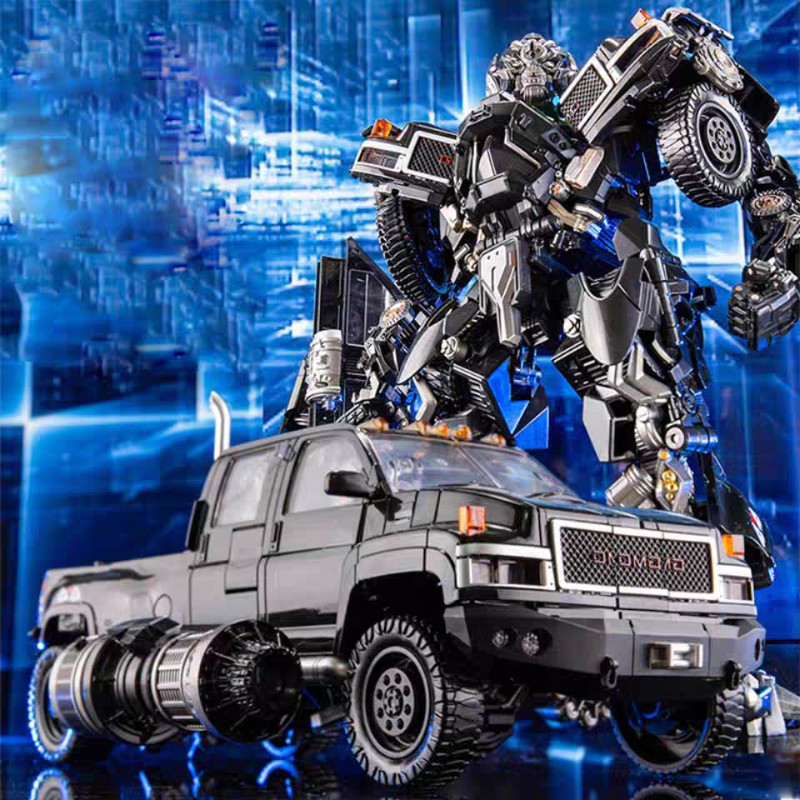 In Stock LS09 Iron MPM06 AW01 AW01 Movie Enlarged Version Robot Car Collection Gift