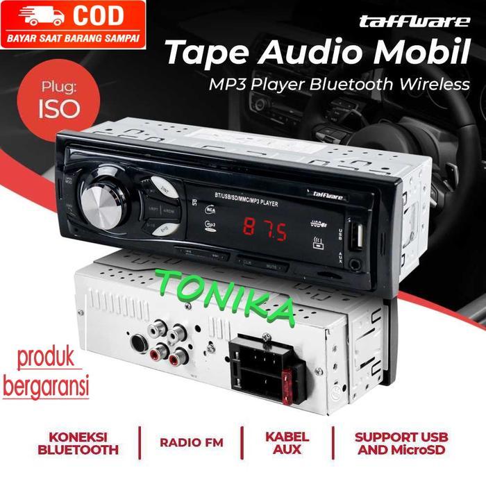 Tape Mobil Tip Audio Single Din Multifungsi Mp3 Player Bluetooth Radio Terlaris