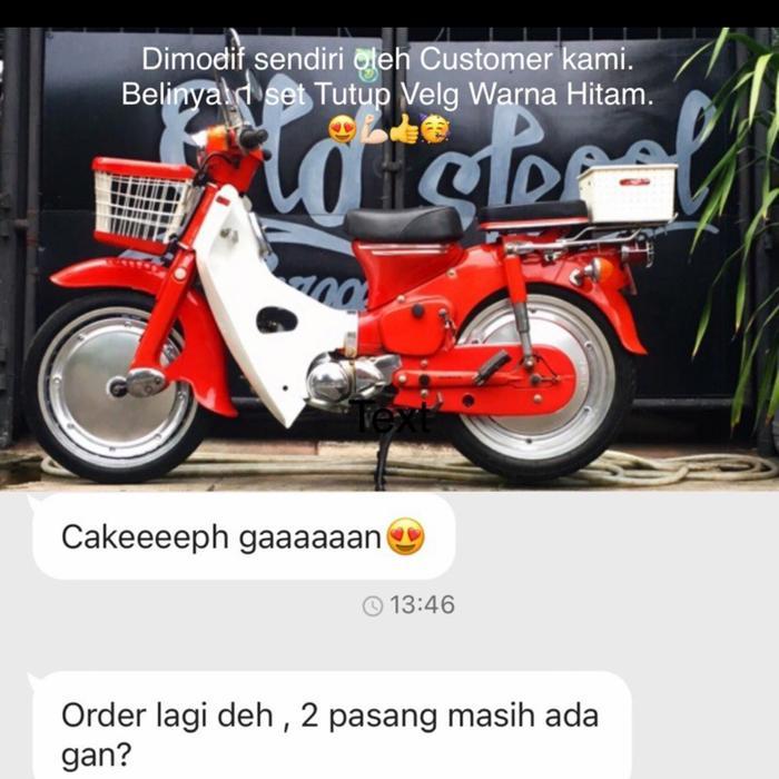 Wheeldop Tutup Velg Pelg Sepeda 20