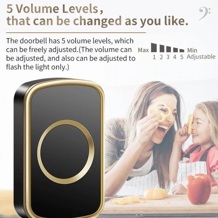 Avvic Cacazi A98 Wireless Doorbell Diskon 10%