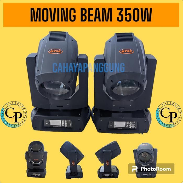 Lampu Lighting Panggung Moving Beam 350W + Harcase Box