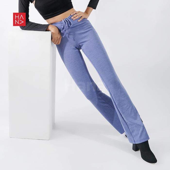 Hana Fashion - Heidy Korean Pants Celana Panjang/ Flare Pants/ Celana Cutbray/ Celana Kulot/Flare Je