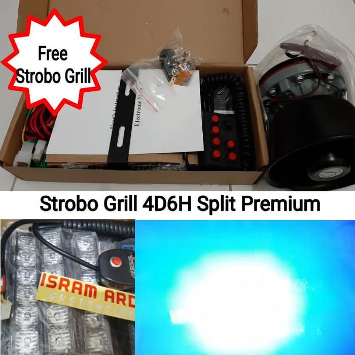 Paket Hemat Sirine Senken Cjb100bd Strobo Premium 4d6h