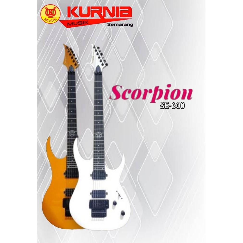 Scorpion SE600 / SE 600 Guitar Electric - Gitar Elektrik