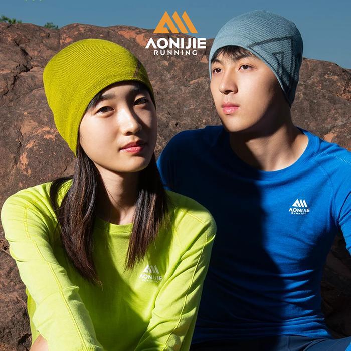 Aonijie M39 Winter Knitted Cap - Topi Kupluk Lari Outdoor