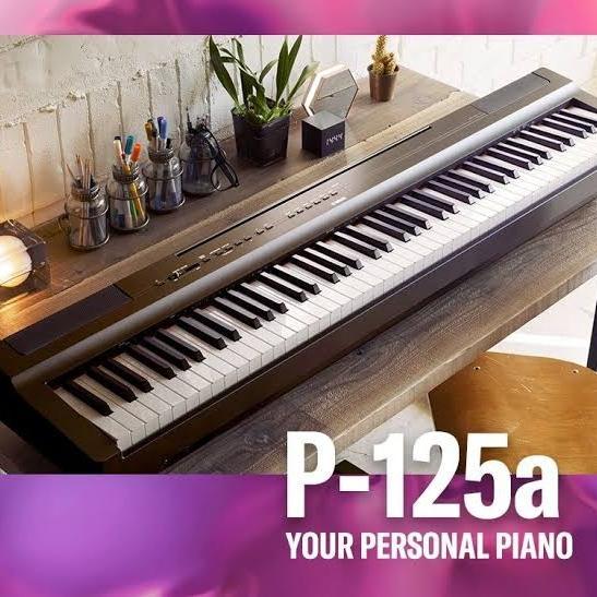 Yamaha P125a P-125a P 125 a Black Digital Piano