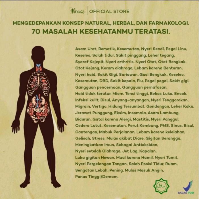 Nostrashp- Inusa Oil Asli Minyak Balur Atasi Sendi Original Bpom