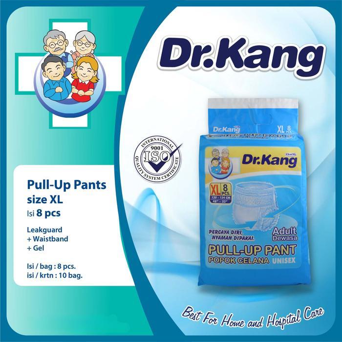 Home Shop - Paket Dr.Kang Diaper Pants/Popok Celana Dewasa Size Xl Isi 8 Terbaru 