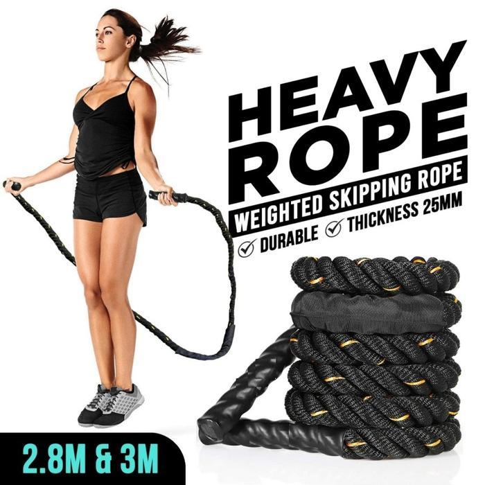 Battle Jump Rope/Weighted Skipping Rope/Heavy Rope 2,8 Meter