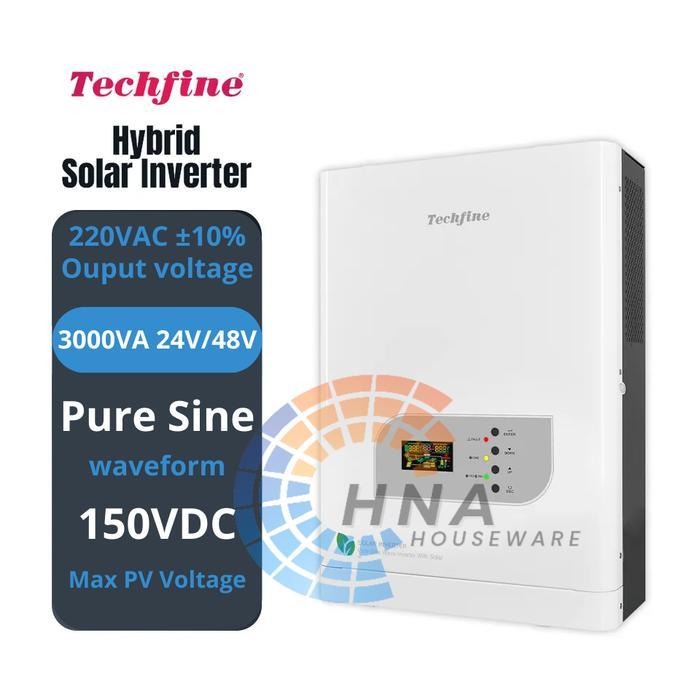 Inverter hybrid trafo low frequency 24volt 2400 watt with MPPT 60A