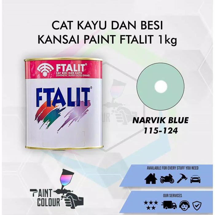 Ready Ftalit 124 Narvik Blue