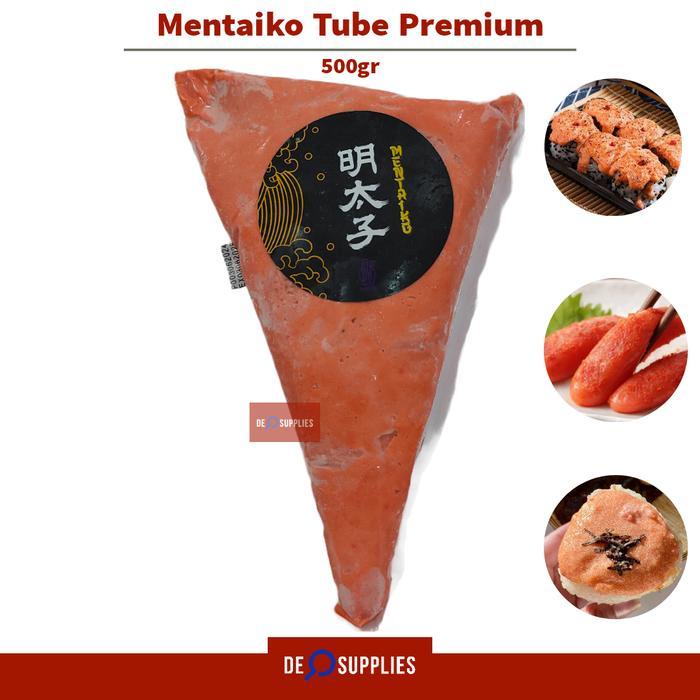 Mentaiko Sauce Tube 500Gr - Saus Mentai Saos Telur Ikan Pollock Roe Terlaris
