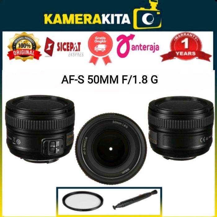 Lensa Nikon Af-S 50Mm F/1.8 G / Nikon Af-S 50Mm F1.8 G Lens