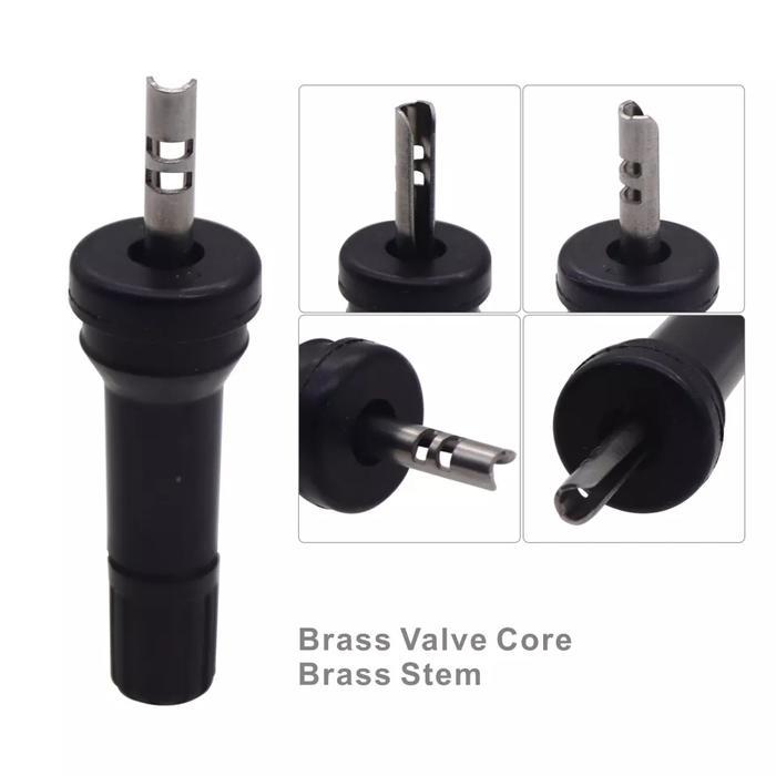 1 Buah Pentil Karet Ban Sensor Angin Tpms Mobil Nissan Navara Terra Patrol Terra ( Ada Klip )
