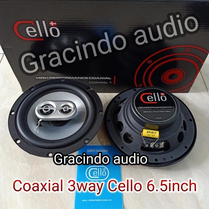 Speaker Coaxial Cello 6.5 inch Original Cello