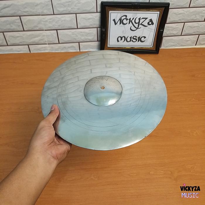 Nebulastoreshop1- Simbal Cymbal 10 Inch Stainless Monel Putih Untuk Tk Sd [Kode 1Kode 2Kode 3Kode