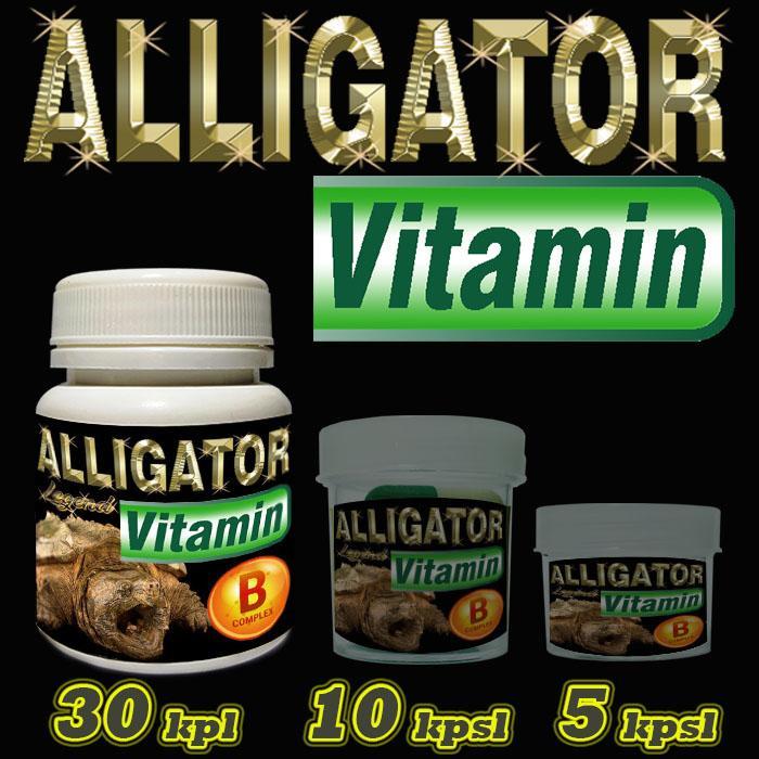 Promo 30 Kapsul Alligator Vitamin Kapsul Obat Kura-Kura Air Aligator Snapping Turtle Ast Cst