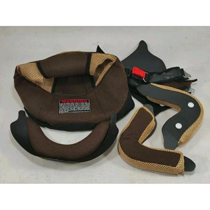 Busa Helm Bogo jala emas Universal plus tali helm dan paku belah Busa helm SGV MS88 COD Motorcycle