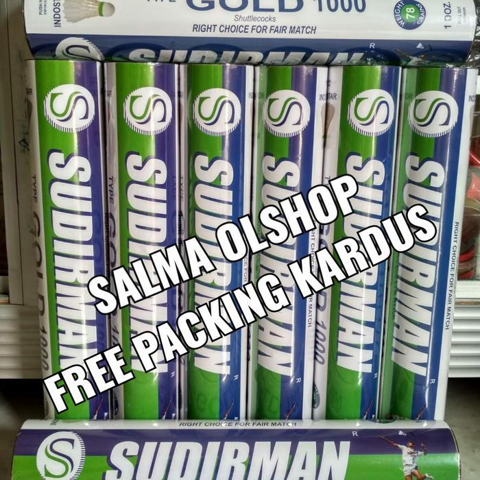 Kok Sudirman Gold Shuttlecock #Gratisongkir
